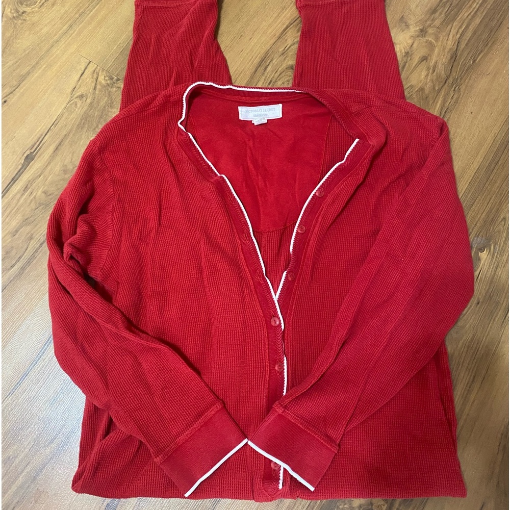 Victoria’s Secret underwear- vintage long John pajamas.  One piece.  Size large